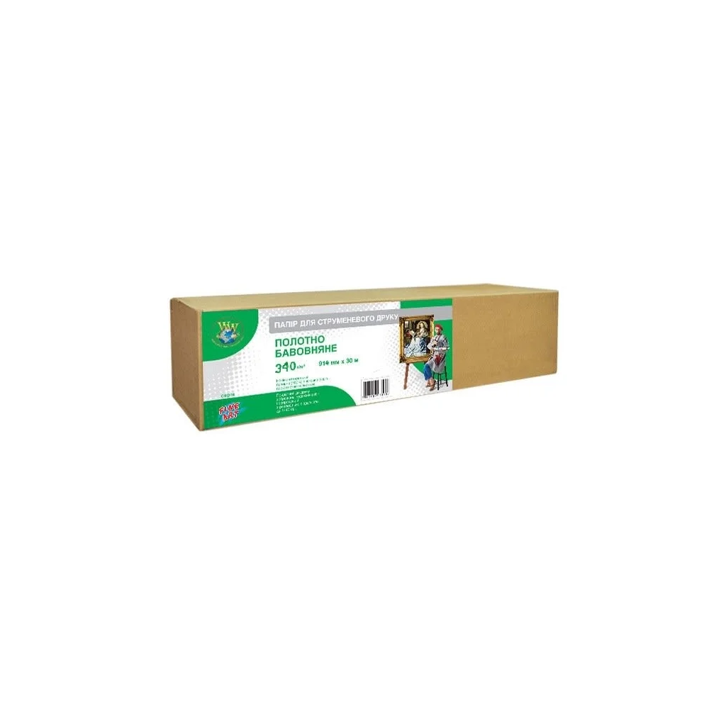 Папір WWM 36"/914мм х 30м, 340г/m, natural, cotton (CC340.R.914)