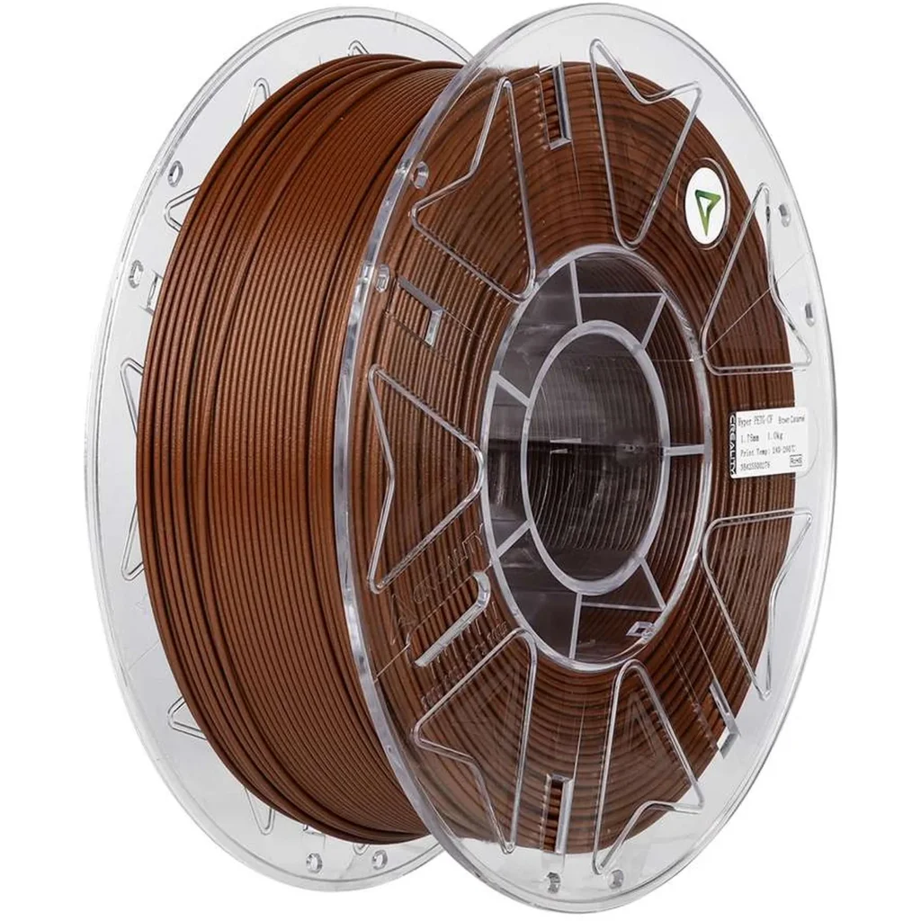 Пластик для 3D-принтера Creality PETG-CF Hyper 1.75mm, 1kg, Caramel Brown Coffee (3301060039)