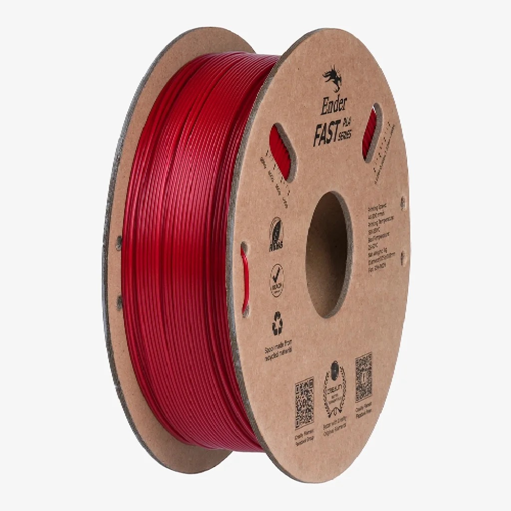 Пластик для 3D-принтера Creality PLA Fast, Ender, 1.75мм, red fire, 1кг (3301010432)