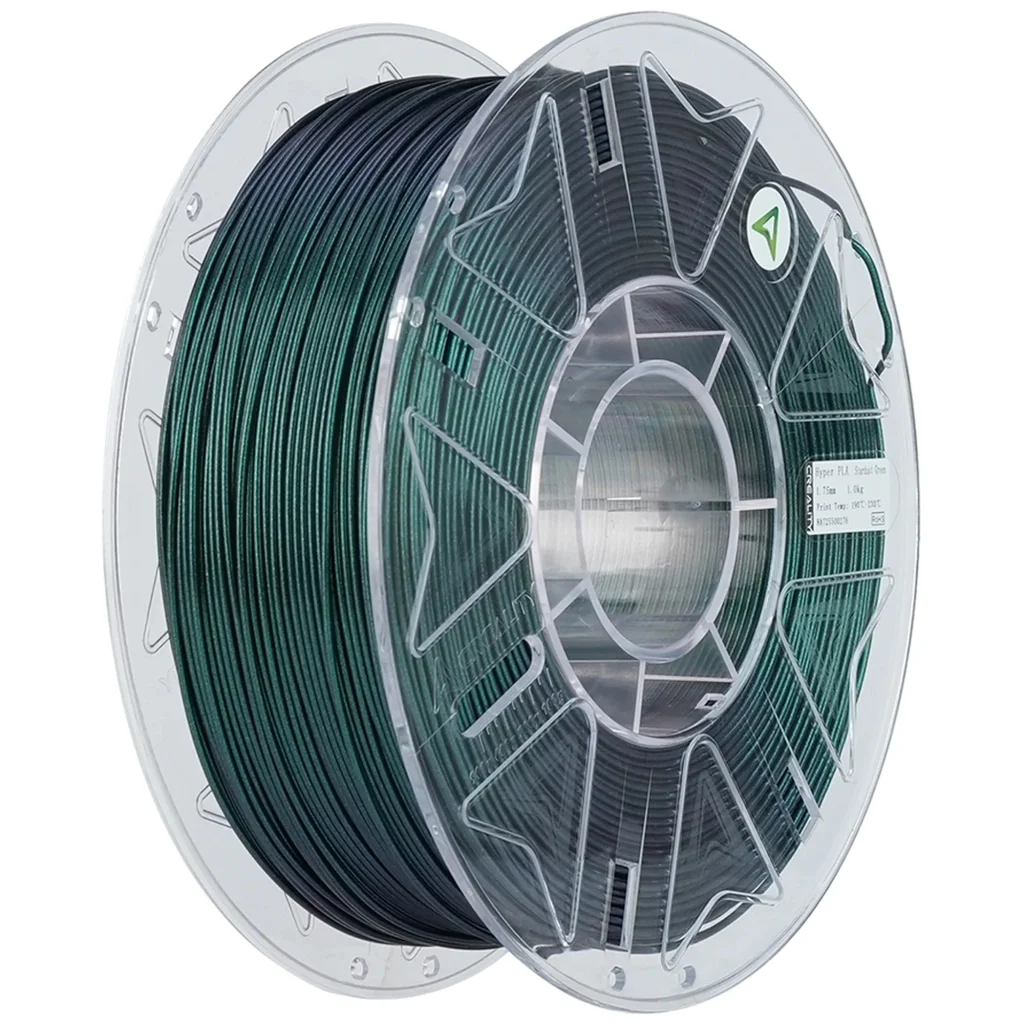 Пластик для 3D-принтера Creality PLA Hyper RFID Stardust 1.75mm, 1kg, green (3301010567)