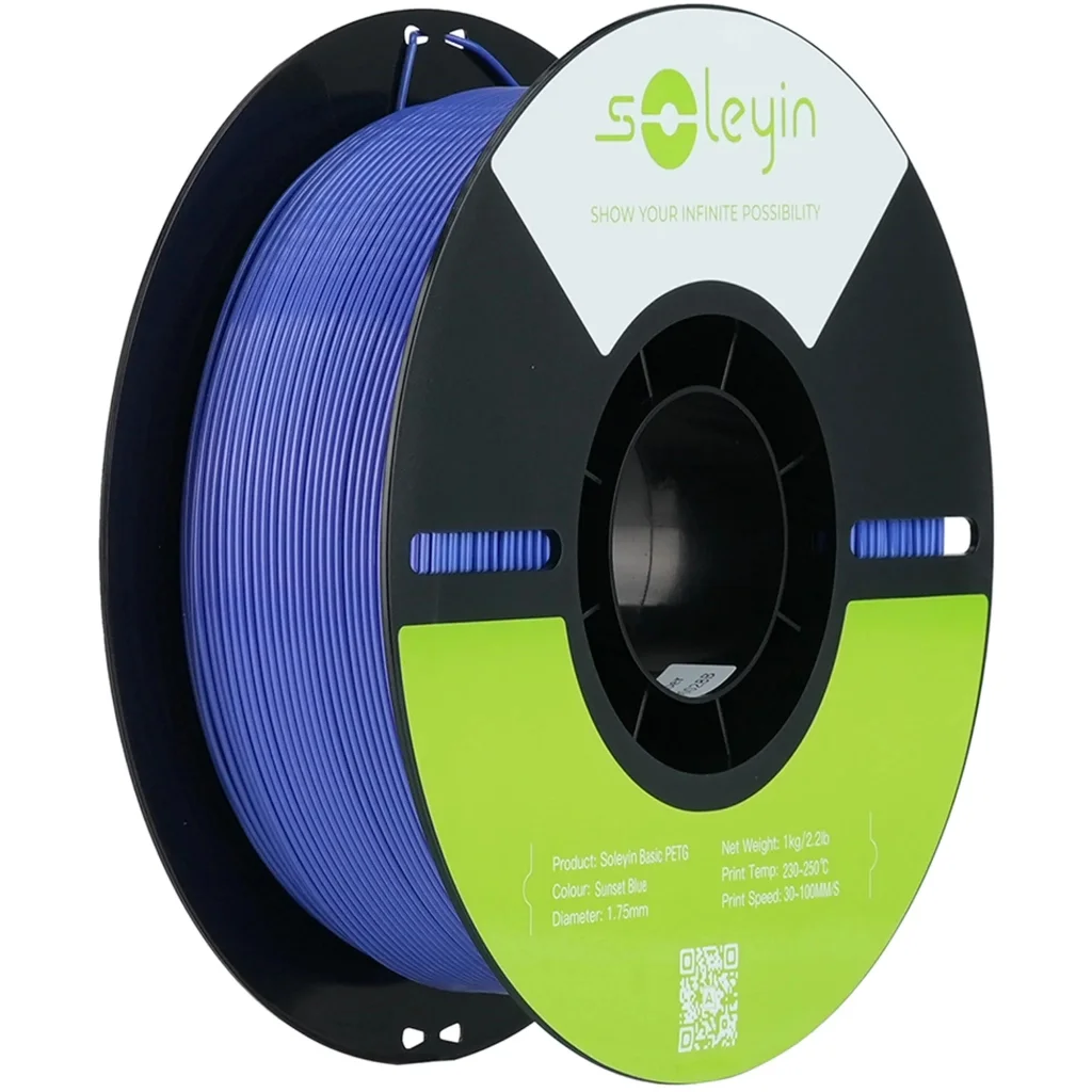 Пластик для 3D-принтера Creality Soleyin PETG 1.75мм, 1кг, blue sunset (3301030156)