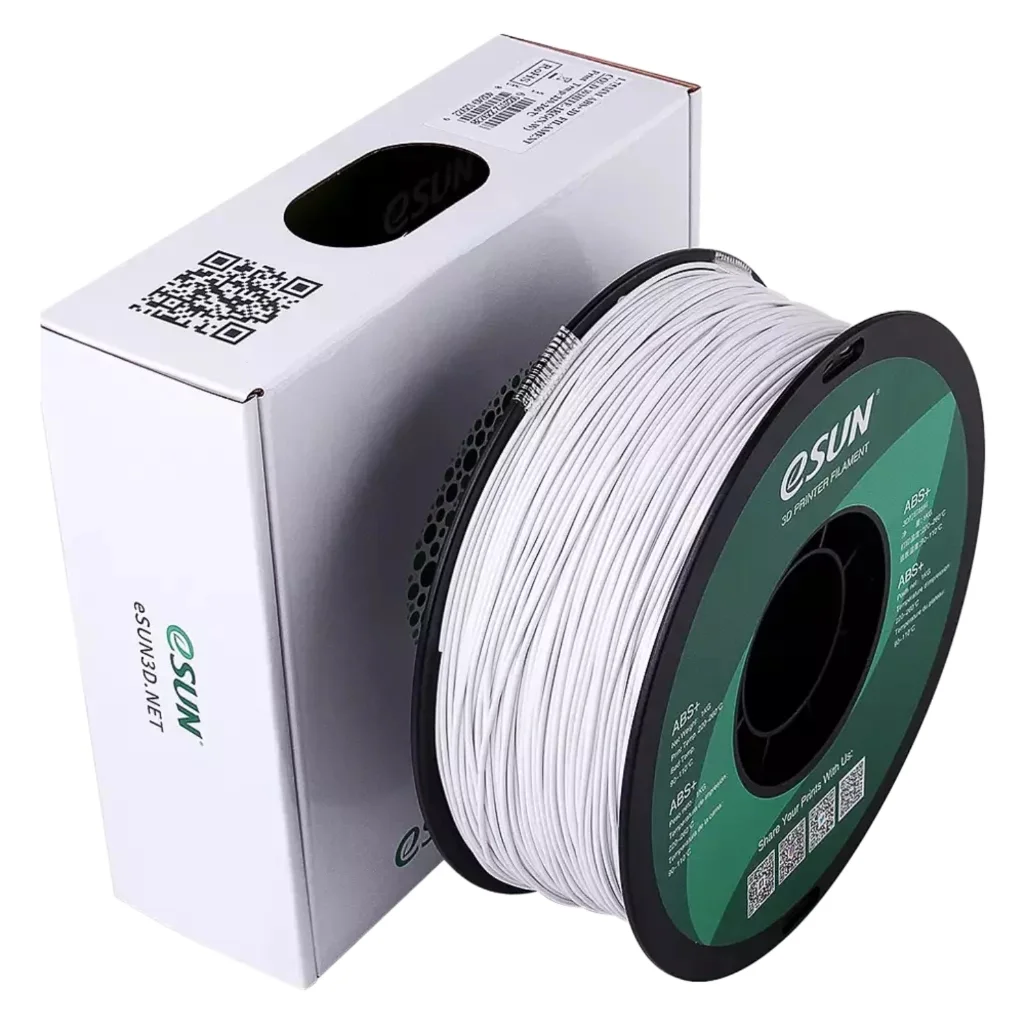 Пластик для 3D-принтера eSUN ABS+ 1,75mm 1kg white cold (ABS+P175CW1)