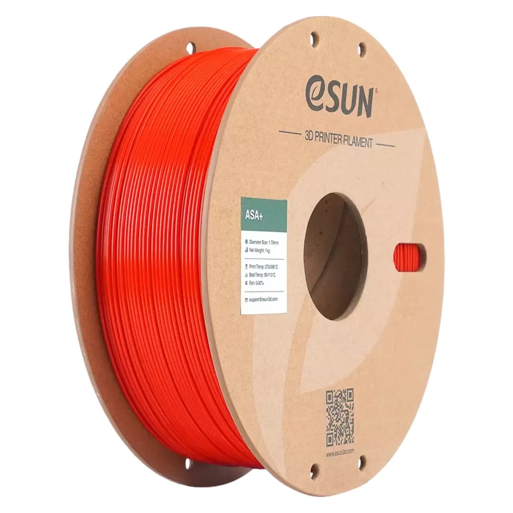 Пластик для 3D-принтера eSUN ASA+ 1,75mm 1kg RED (ASA+P175R1)
