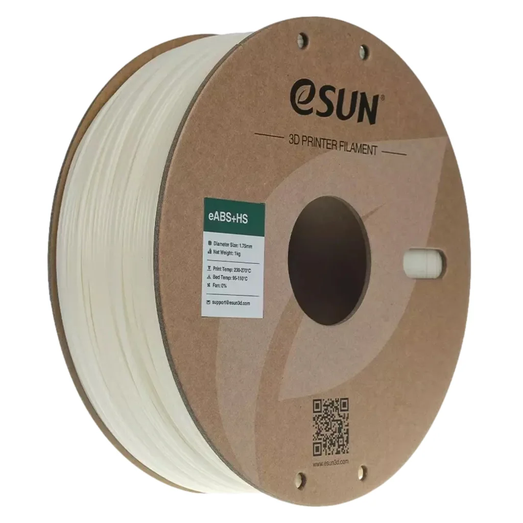 Пластик для 3D-принтера eSUN eABS+HS 1кг, 1.75мм, NATURAL (EABS+HS-P175N1)