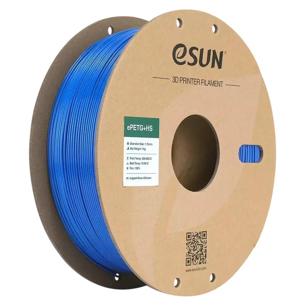 Пластик для 3D-принтера eSUN ePETG+HIGH SPEED 1,75mm 1kg SOLID BLUE (EPETG+HS-P175SU1)