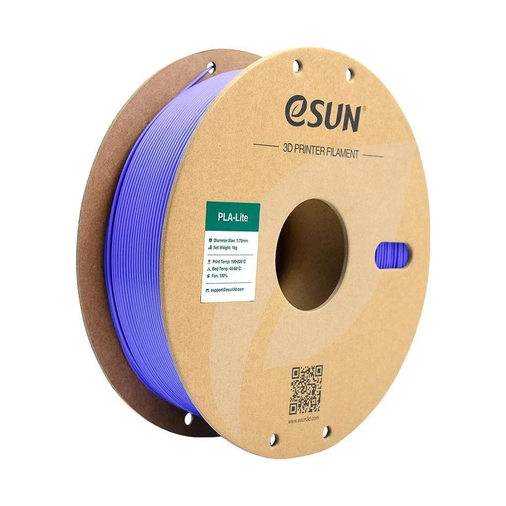 Пластик для 3D-принтера eSUN ePLA-LITE 1,75mm 1kg Blue Very Peri (EPLA-LITE-P175VP1)