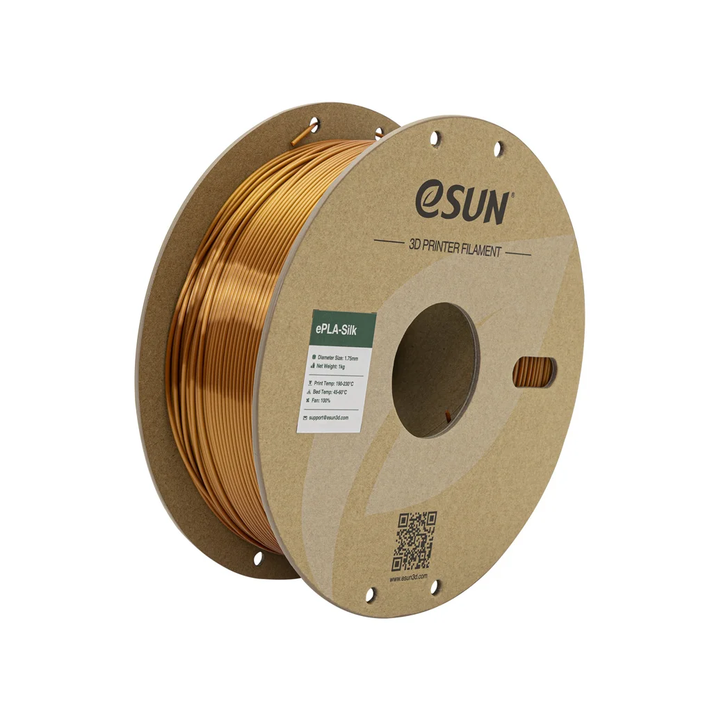 Пластик для 3D-принтера eSUN ePLA-Silk metal color, 1,75мм, 1кг, copper (ePLA-Silk-P175CO1)