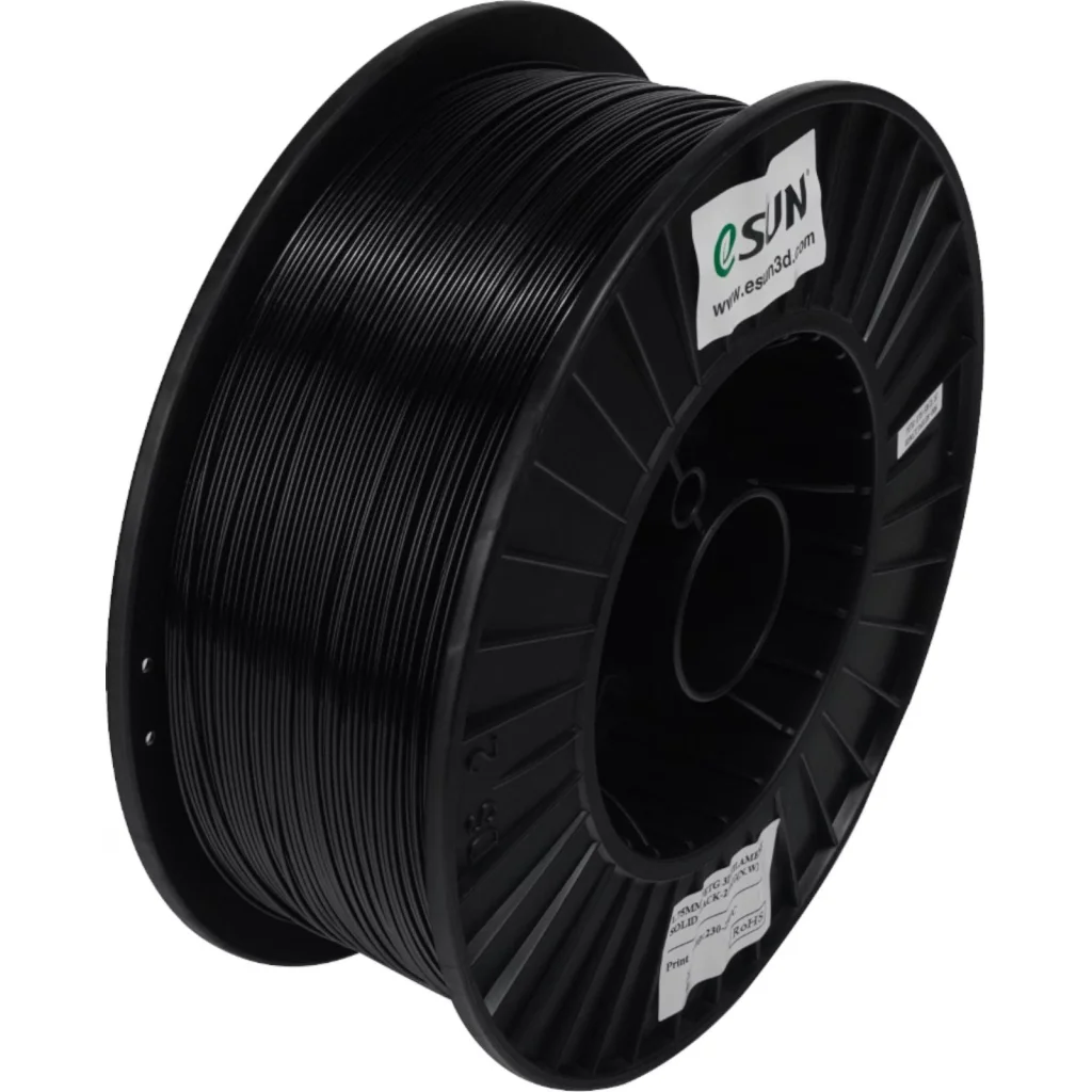 Пластик для 3D-принтера eSUN PETG 1,75mm, 2,5kg black (PETG175SB2.5)