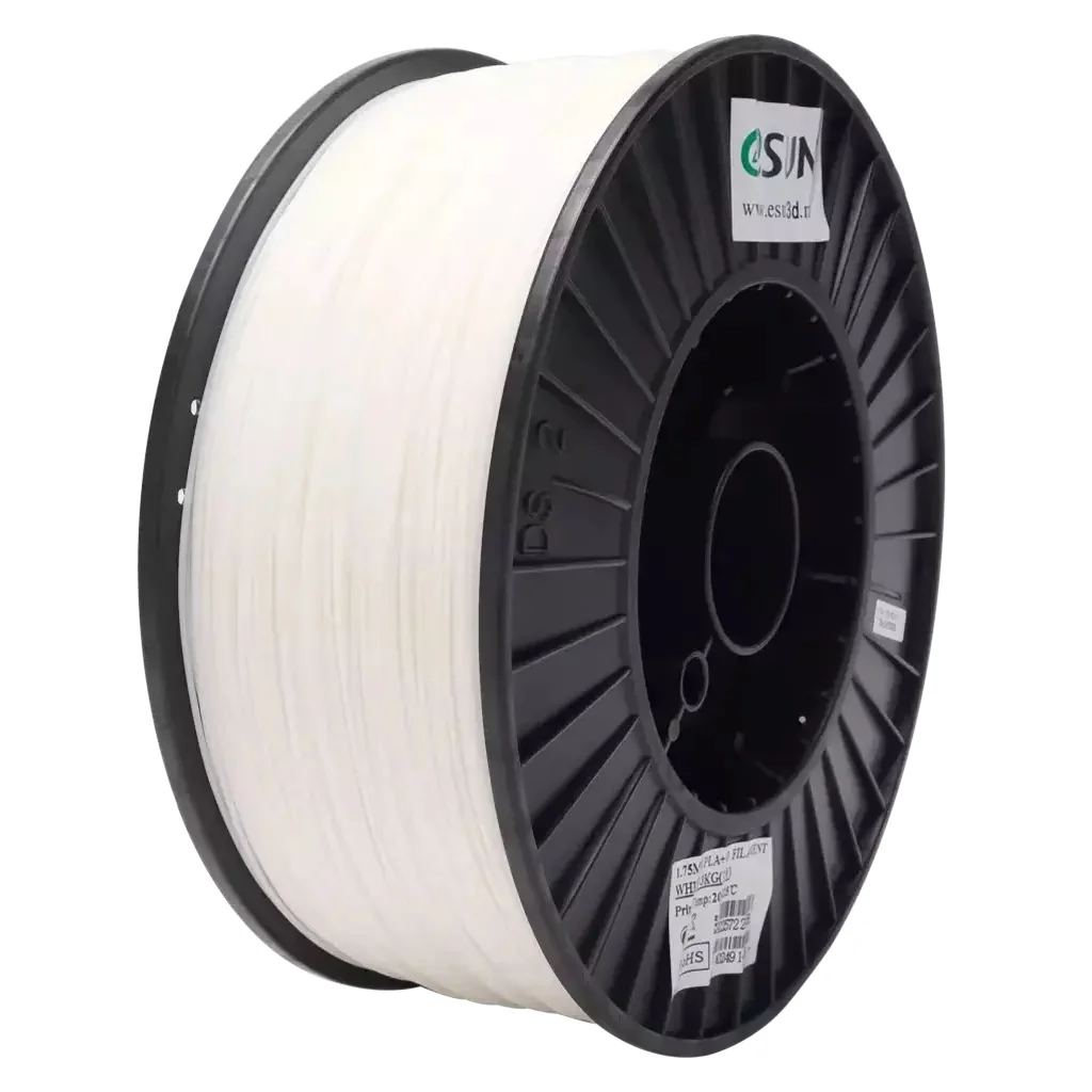Пластик для 3D-принтера eSUN PLA+ 1.75мм, 3кг, White BONE (PLA+175BW3)