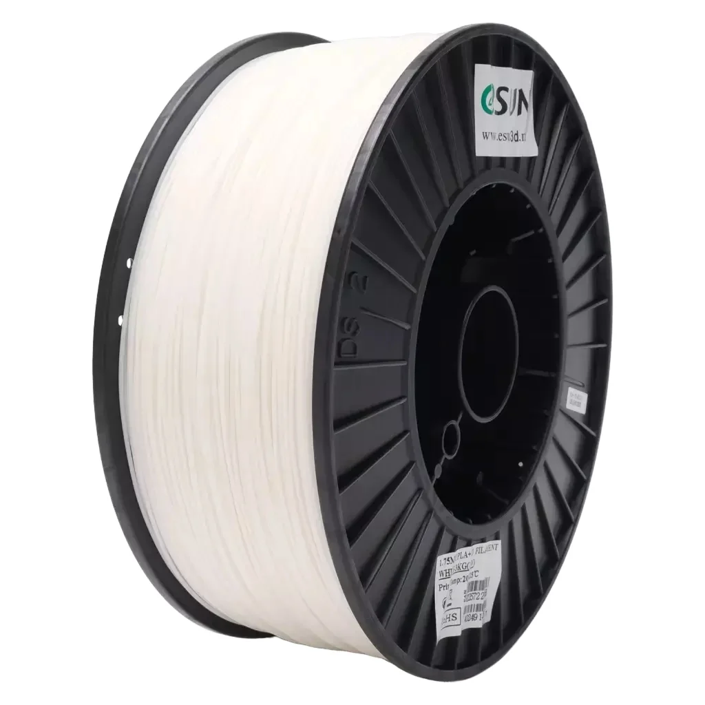 Пластик для 3D-принтера eSUN PLA+ 1,75мм, 3кг, White (PLA+175W3)
