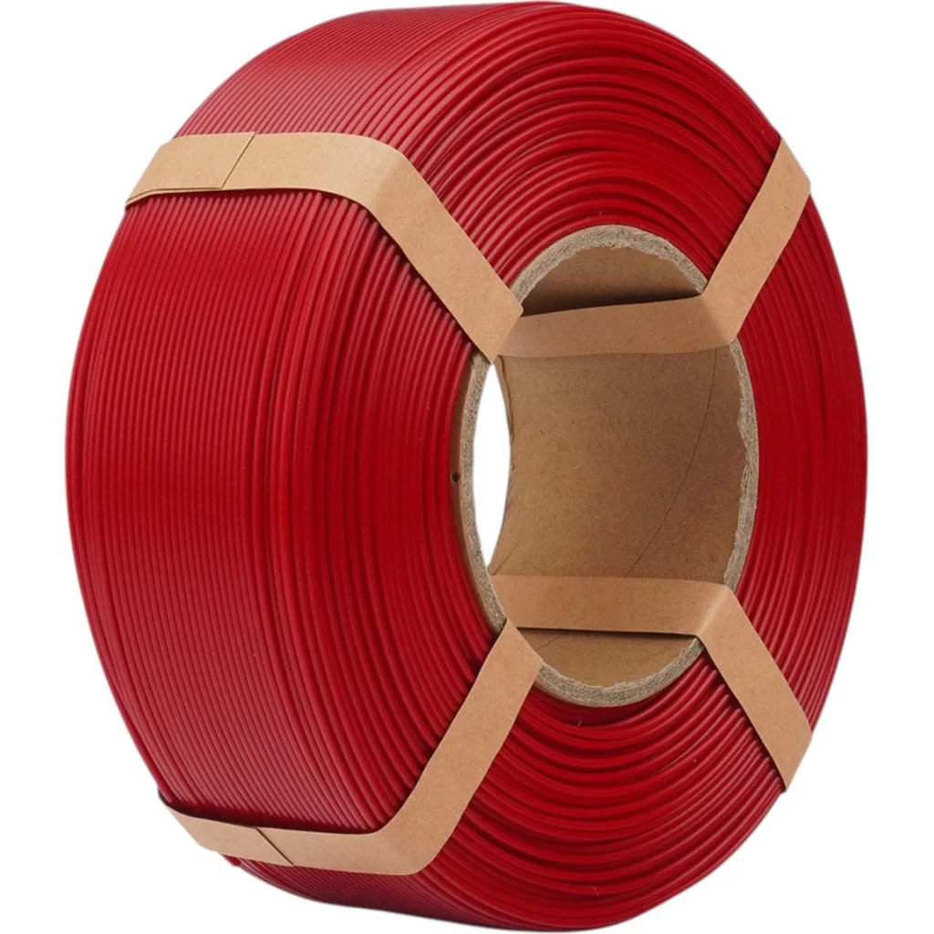 Пластик для 3D-принтера eSUN PLA-Basic 1,75mm 1kg Fire engine red, REFILL (PLA-BASIC175O-FR1R1)
