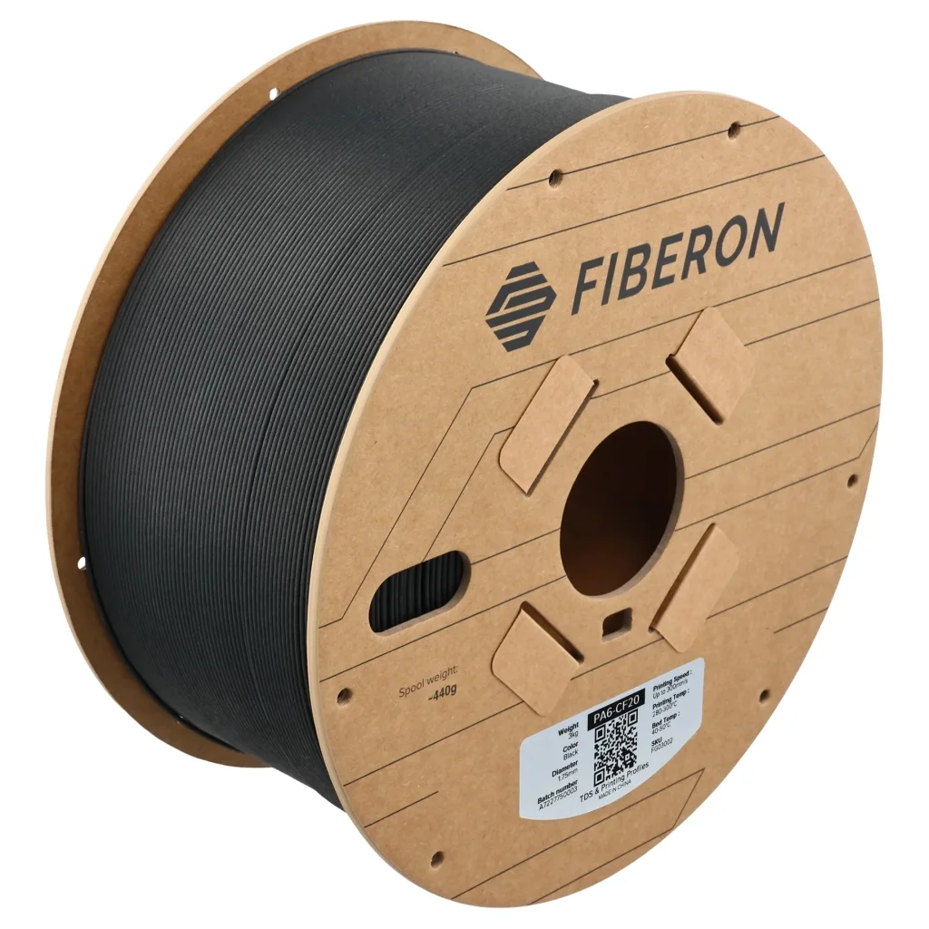 Пластик для 3D-принтера Polymaker Fiberon PA6-CF20 1,75mm 3kg BLACK (FG03002)