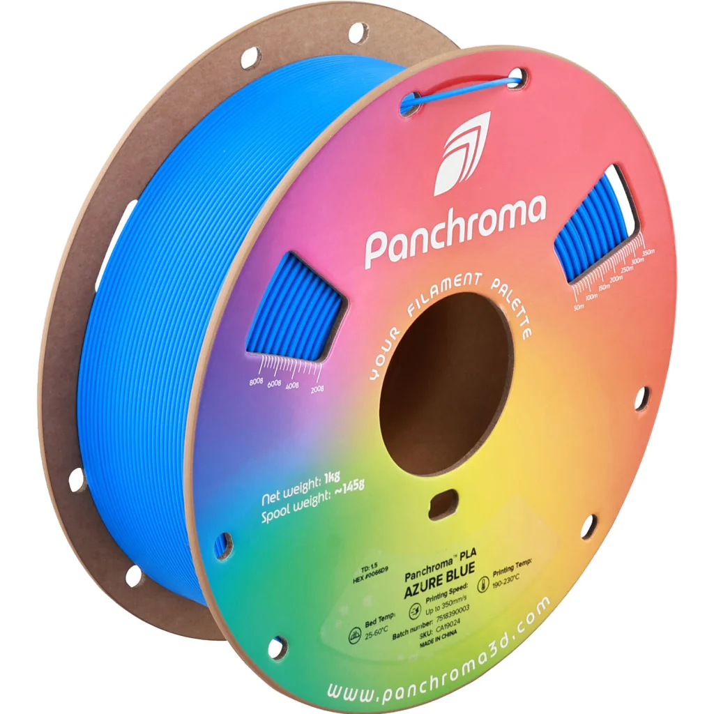 Пластик для 3D-принтера Polymaker PLA Panchroma 1,75mm 1kg Azure Blue (CA19024)