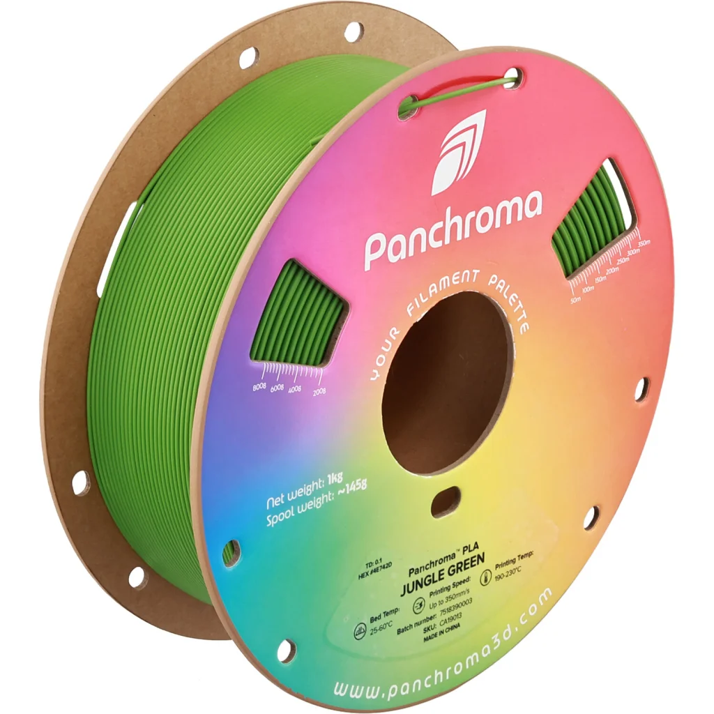 Пластик для 3D-принтера Polymaker PLA Panchroma 1,75mm 1kg Jungle Green (CA19013)