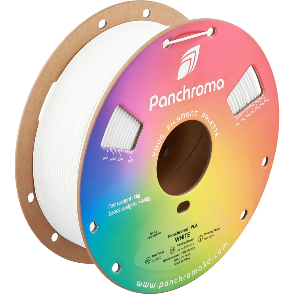 Пластик для 3D-принтера Polymaker PLA Panchroma 1,75mm 1kg White (CA19001)