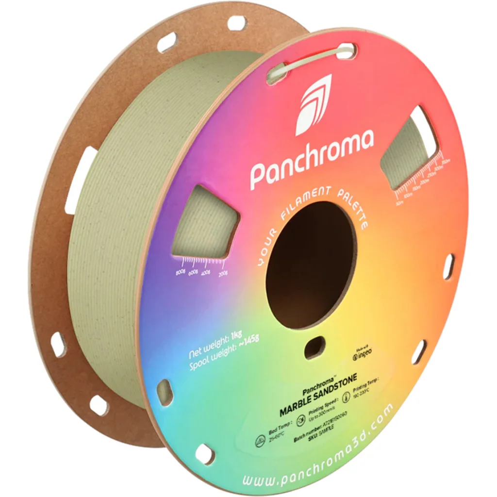 Пластик для 3D-принтера Polymaker PLA PANCHROMA MARBLE 1,75mm 1kg SANDSTONE (CA04003)