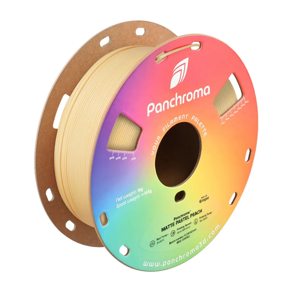 Пластик для 3D-принтера Polymaker PLA PANCHROMA MATTE 1,75mm 1kg PASTEL PEACH (CA04033)