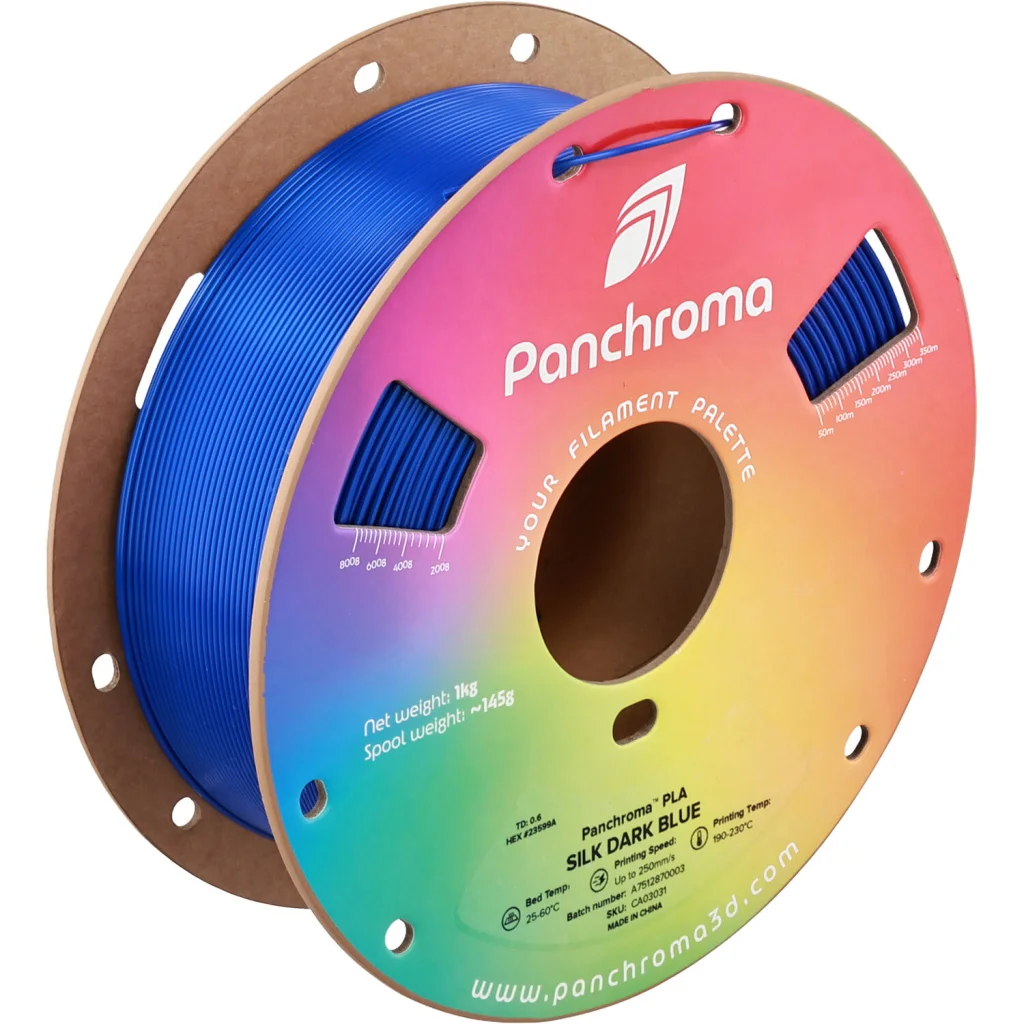 Пластик для 3D-принтера Polymaker PLA PANCHROMA SILK 1,75mm 1kg DARK BLUE (CA03031)