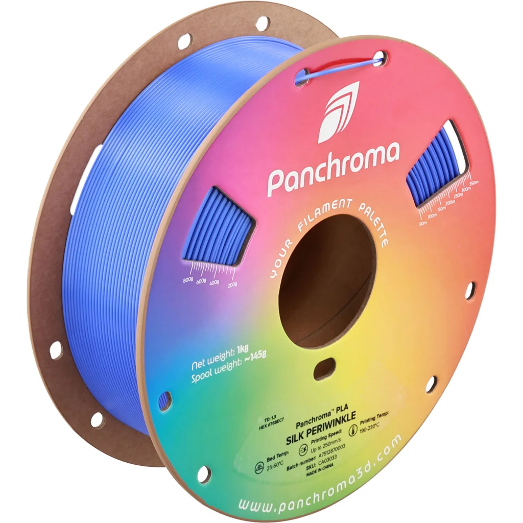 Пластик для 3D-принтера Polymaker PLA PANCHROMA SILK 1,75mm 1kg PERIWINKLE (CA03033)