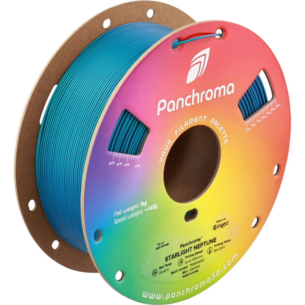 Пластик для 3D-принтера Polymaker PLA PANCHROMA STARLIGHT 1,75mm 1kg NEPTUNE (CA02021)