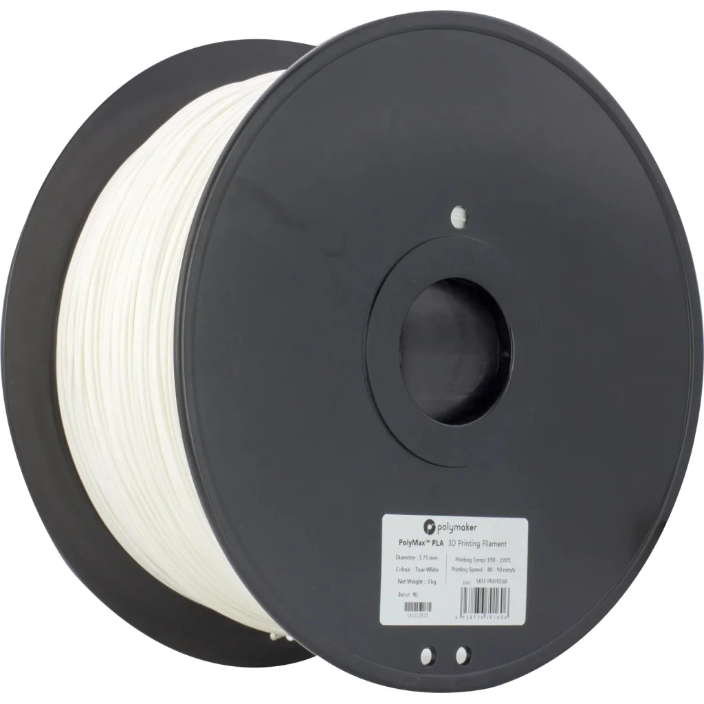 Пластик для 3D-принтера Polymaker TOUGH PLA 1,75mm 3kg WHITE (PA06023)