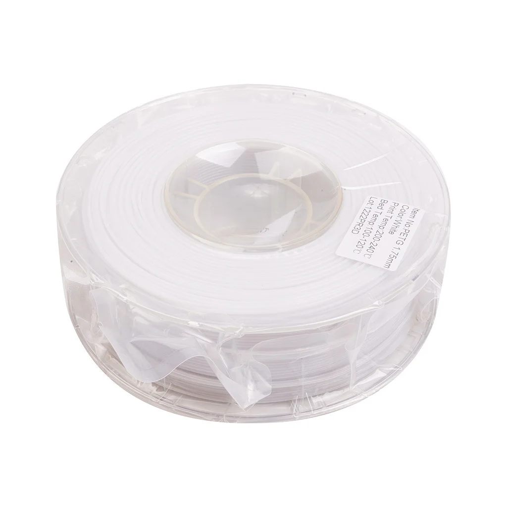 Пластик для 3D-принтера PowerPlant PETG, 1.75 мм, 1kg, white (PT812929)