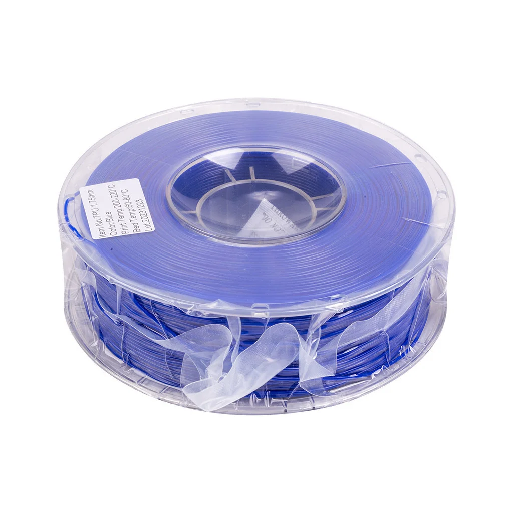 Пластик для 3D-принтера PowerPlant TPU, 1.75 мм, 1kg, blue (PT812998)