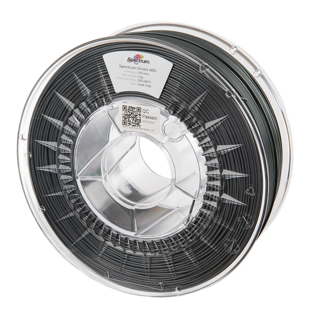 Пластик для 3D-принтера Spectrum ABS Smart 1.75mm 1kg DARK GREY (80096)