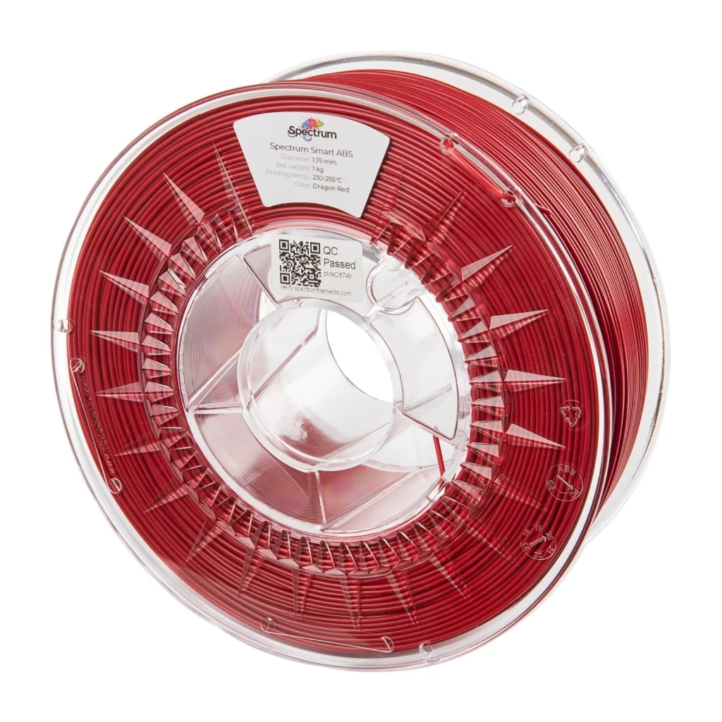 Пластик для 3D-принтера Spectrum ABS Smart 1.75mm 1kg DRAGON RED (80089)