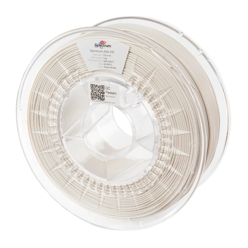 Пластик для 3D-принтера Spectrum ASA 275 1.75 mm 1kg White, Polar (80307)