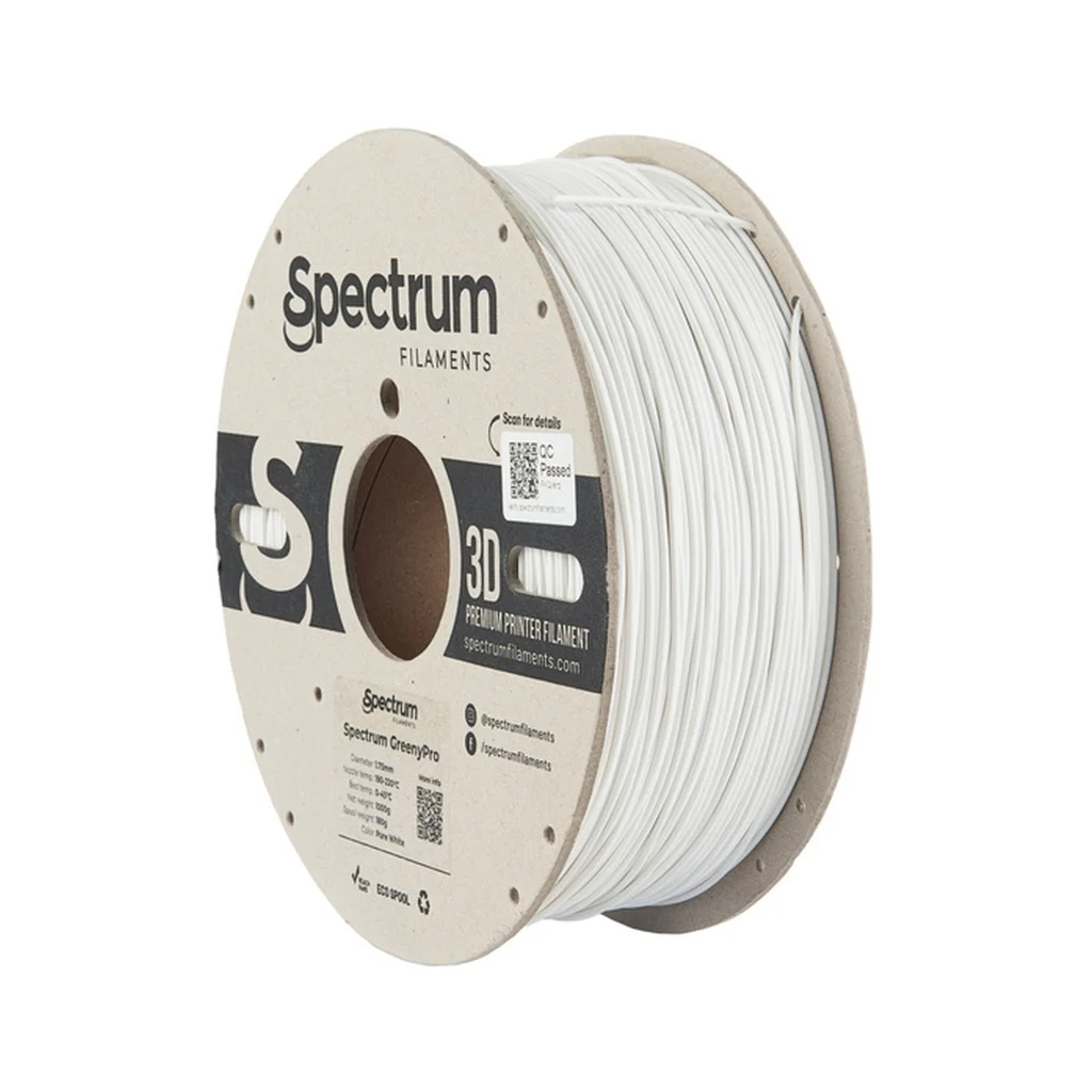Пластик для 3D-принтера Spectrum GreenyPro 1.75mm 1kg White, Pure (80900)