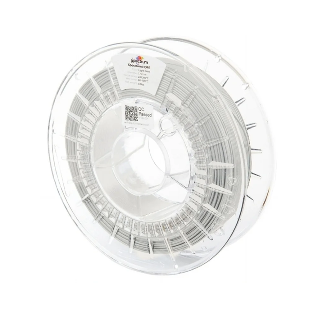Пластик для 3D-принтера Spectrum HDPE 1.75mm 0.5kg, Grey, Light (81632)