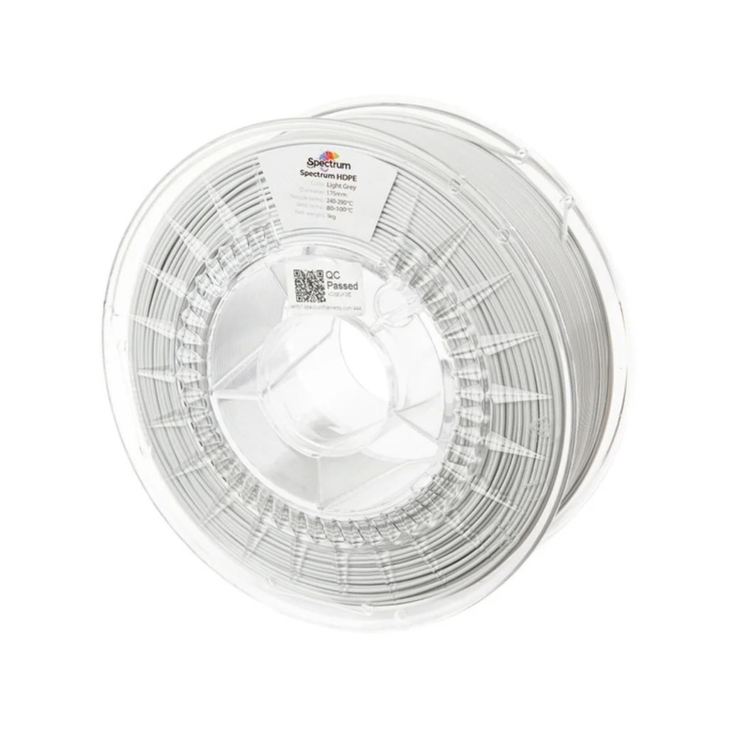Пластик для 3D-принтера Spectrum HDPE 1.75mm 1kg, Grey, Light (81638)
