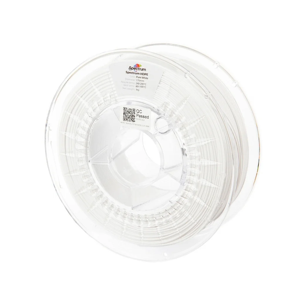 Пластик для 3D-принтера Spectrum HDPE 1.75mm 1kg, White,Pure (81637)