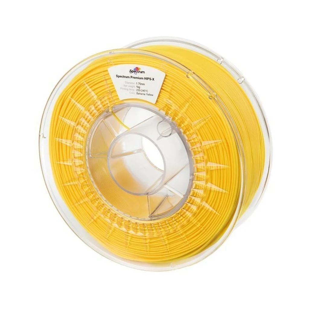 Пластик для 3D-принтера Spectrum HIPS-X 1.75mm 1kg Yellow, Bahama (80076)