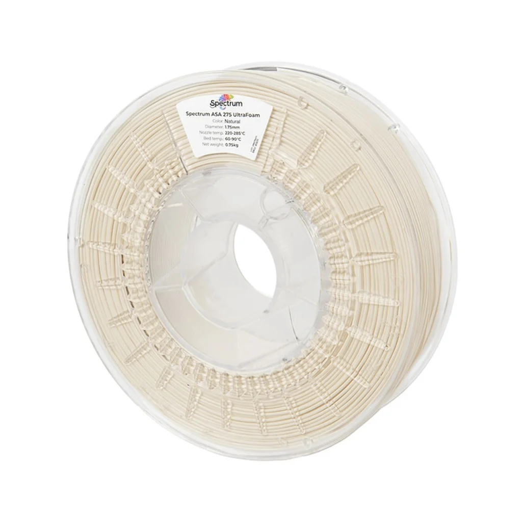 Пластик для 3D-принтера Spectrum LW-ASA UltraFoam 1.75mm 0.75kg Natural (81570)