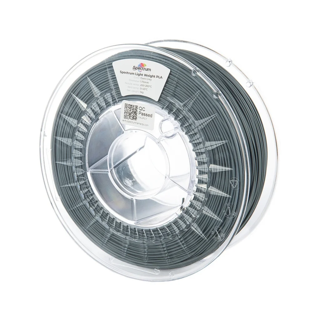 Пластик для 3D-принтера Spectrum LW-PLA UltraFoam 1.75mm 0.75kg Grey, Dark (81001)