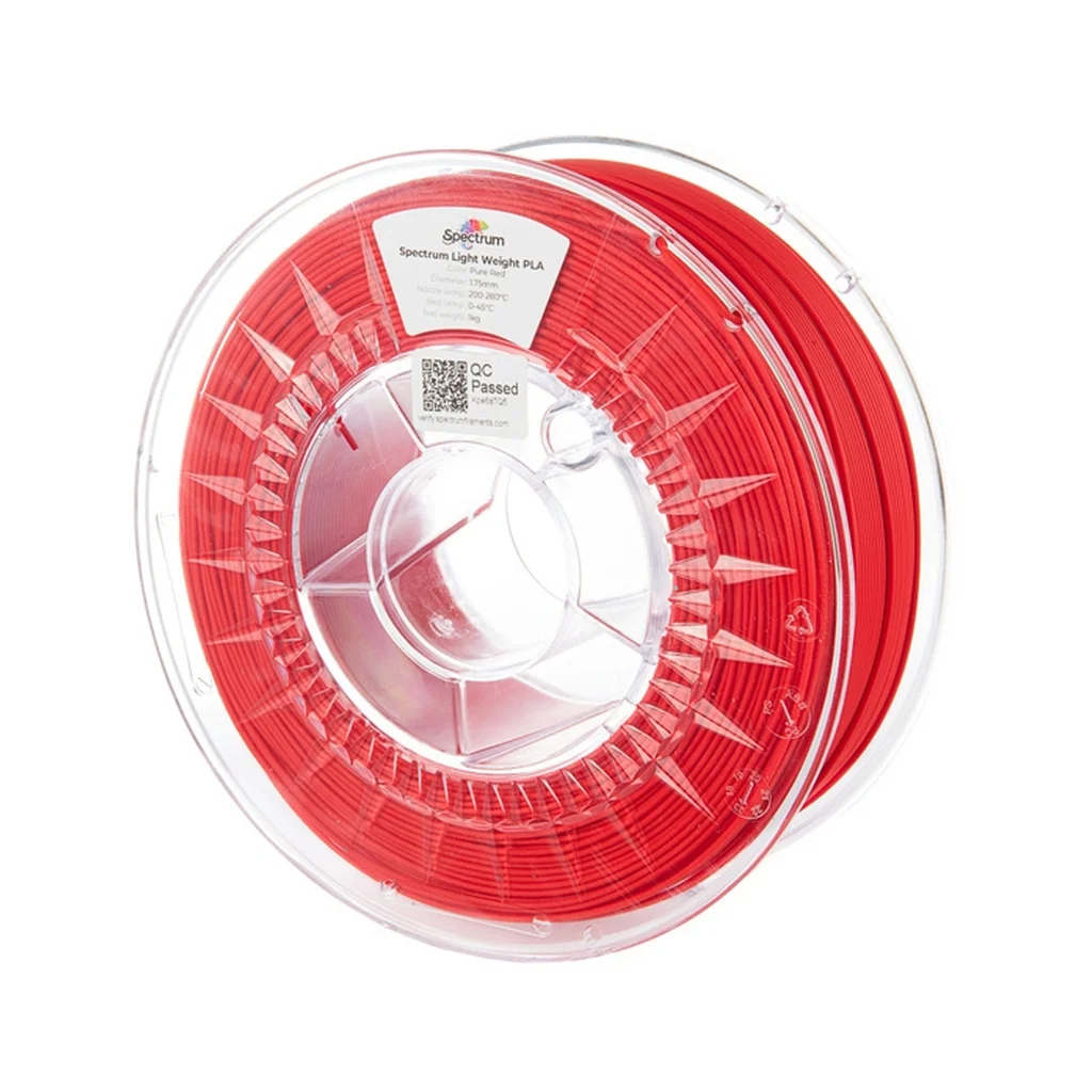 Пластик для 3D-принтера Spectrum LW-PLA UltraFoam 1.75mm 0.75kg Red, Pure (81005)