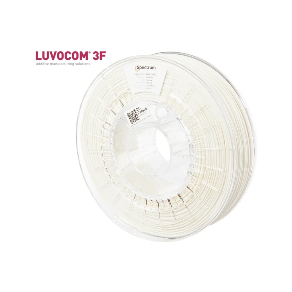 Пластик для 3D-принтера Spectrum PA6 GK10 1.75mm 0.75kg Natural (80585)