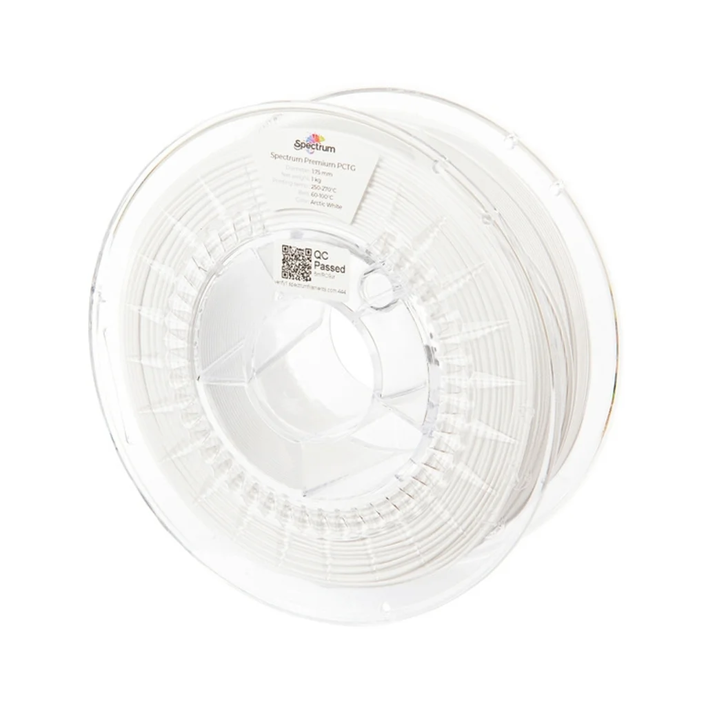 Пластик для 3D-принтера Spectrum PCTG Premium 1.75mm 1kg White, Arctic RAL 9016 (80660)