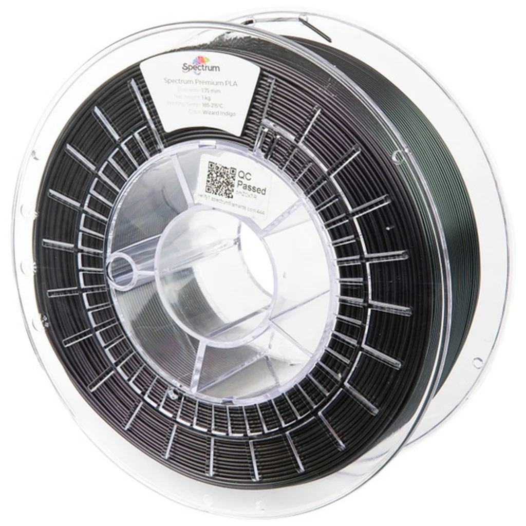 Пластик для 3D-принтера Spectrum PET-G Premium 1.75mm WIZARD INDIGO 1kg (80832)