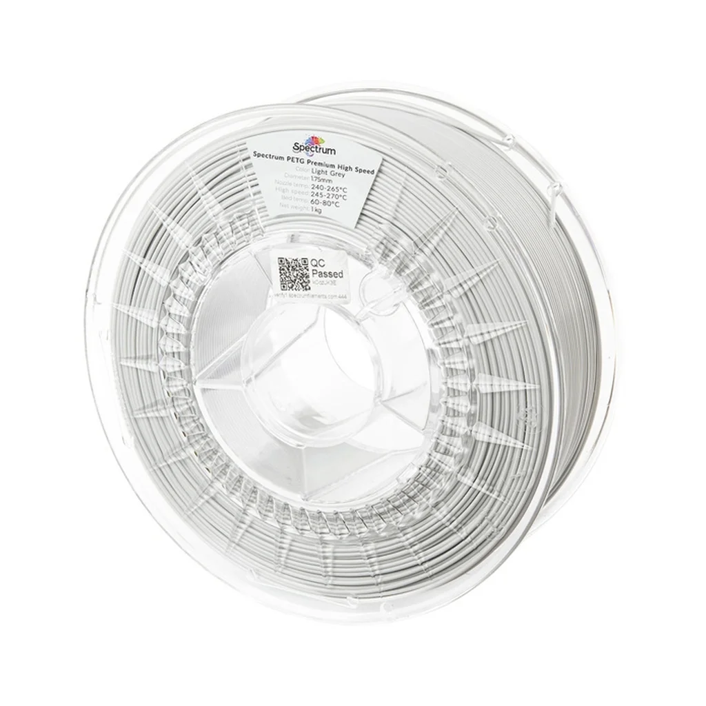 Пластик для 3D-принтера Spectrum PETG Premium HS 1.75mm 1kg Grey, Light (81545)