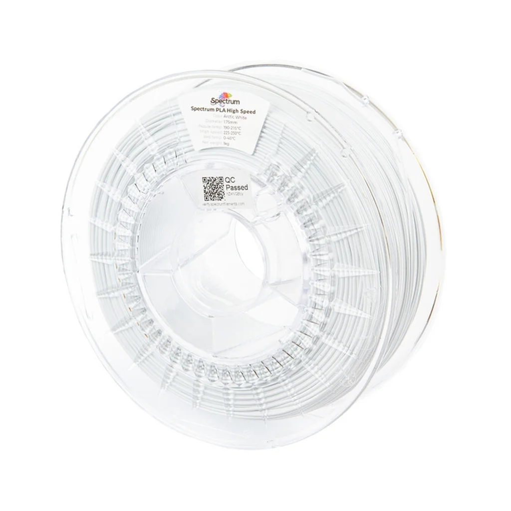 Пластик для 3D-принтера Spectrum PLA HS Premium 1.75mm 1kg Arctic White (81048)