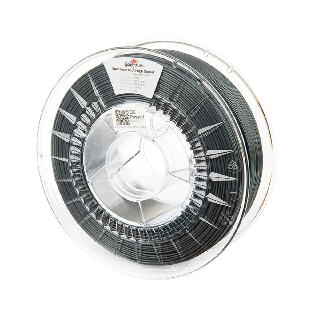 Пластик для 3D-принтера Spectrum PLA HS Premium 1.75mm 1kg Granite Grey (81069)
