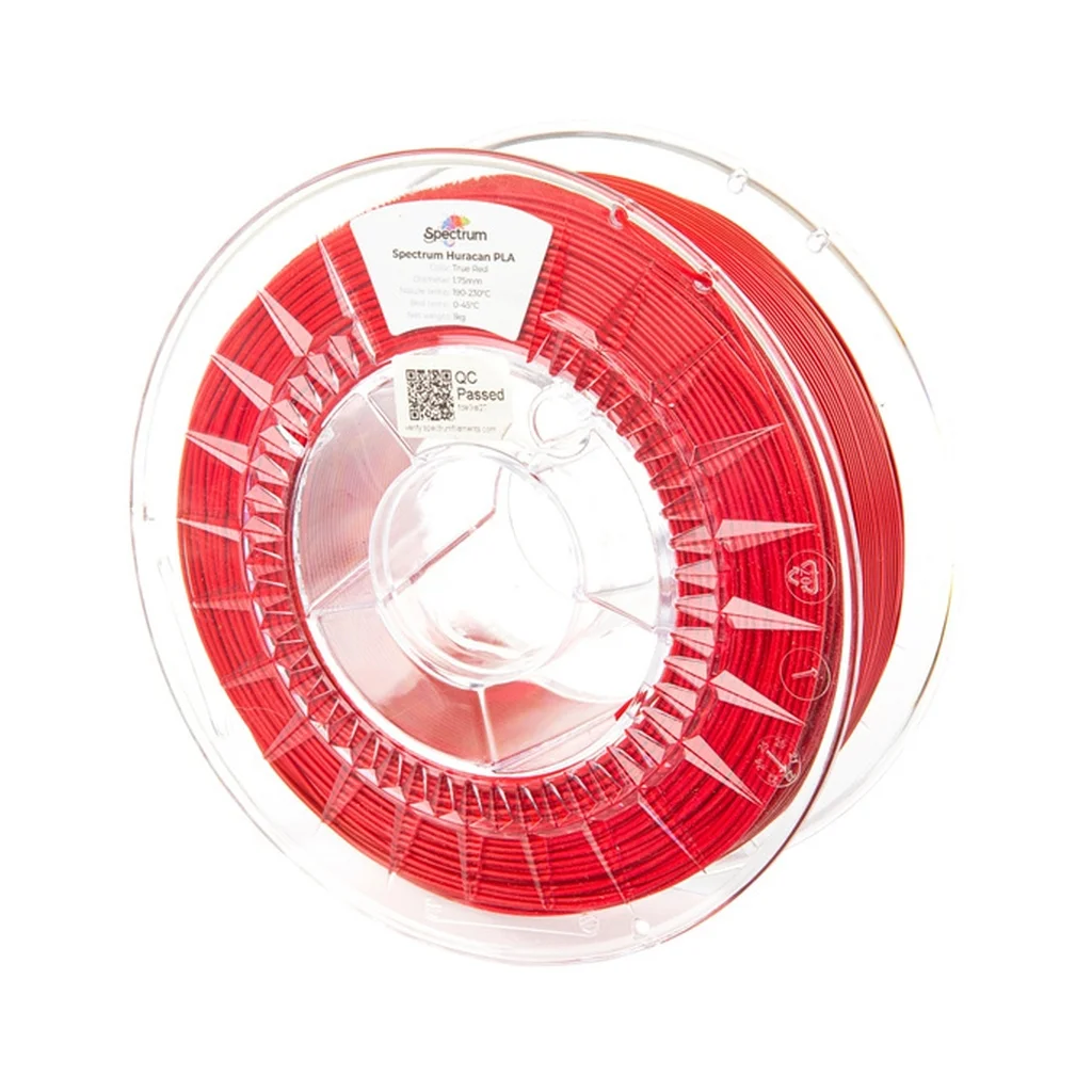 Пластик для 3D-принтера Spectrum PLA Huracan 1.75mm 1kg TRUE RED (80931)
