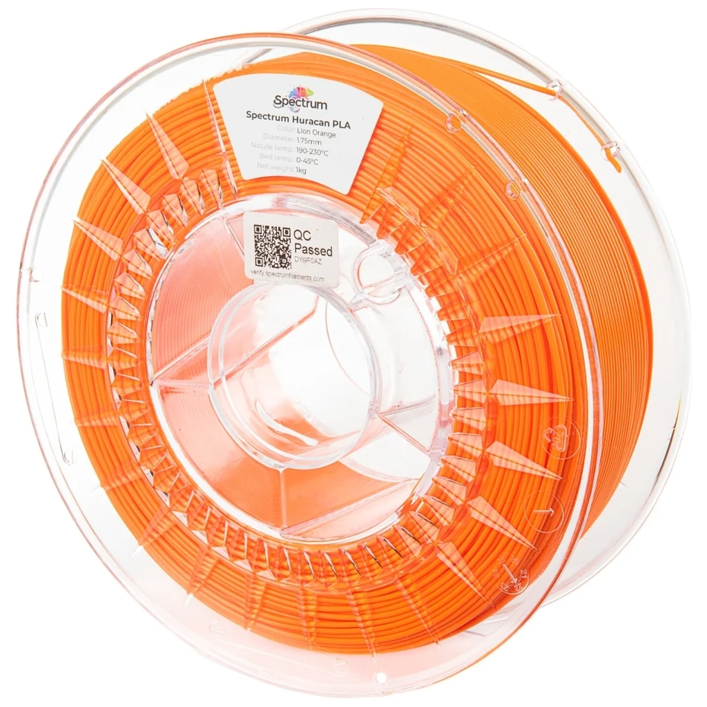 Пластик для 3D-принтера Spectrum PLA Huracan PLA 1.75mm 1kg LION ORANGE (80925)
