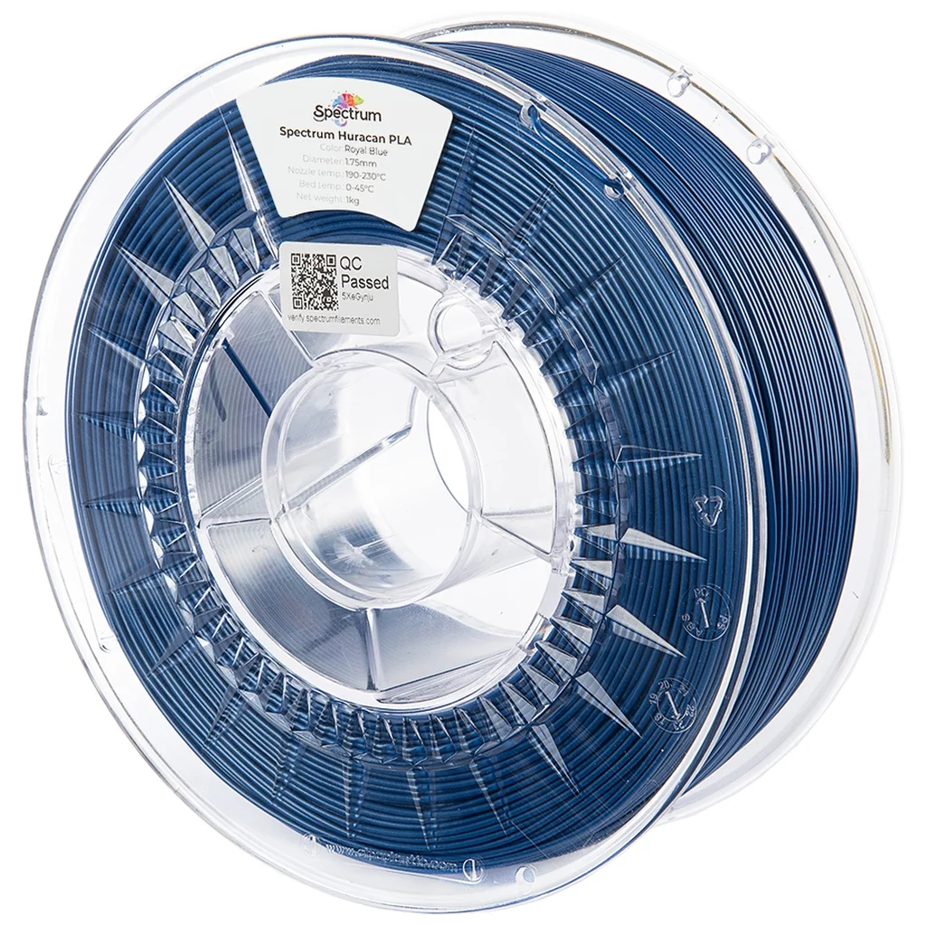 Пластик для 3D-принтера Spectrum PLA Huracan PLA 1.75mm 1kg ROYAL BLUE (80928)