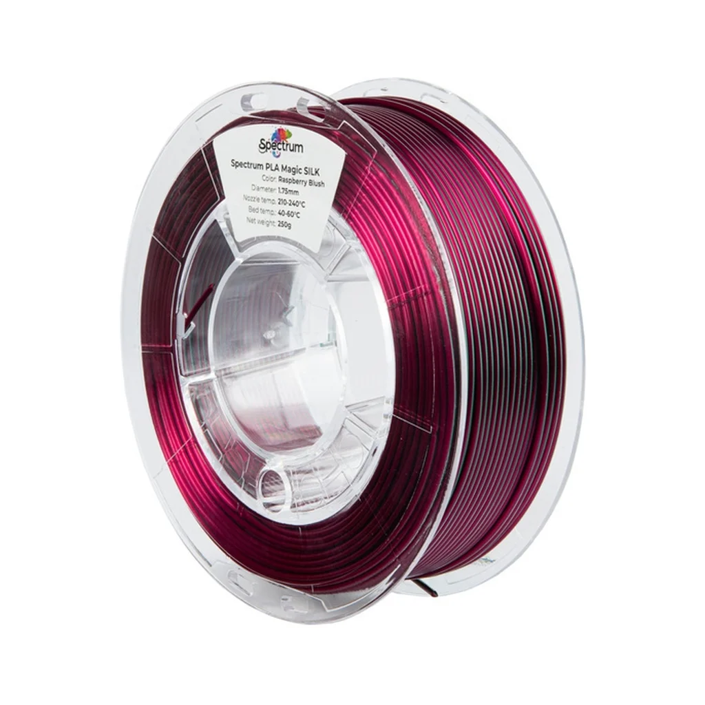 Пластик для 3D-принтера Spectrum PLA Magic SILK 1.75mm 0.25kg Raspberry Blush (81392)