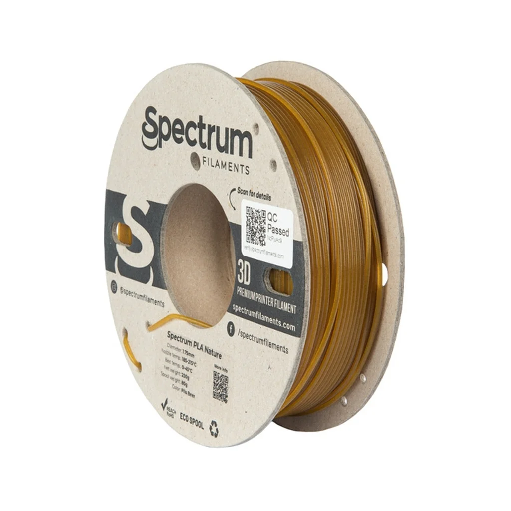Пластик для 3D-принтера Spectrum PLA Nature 1.75mm 0.25kg Braun BEER, PILS (80991)