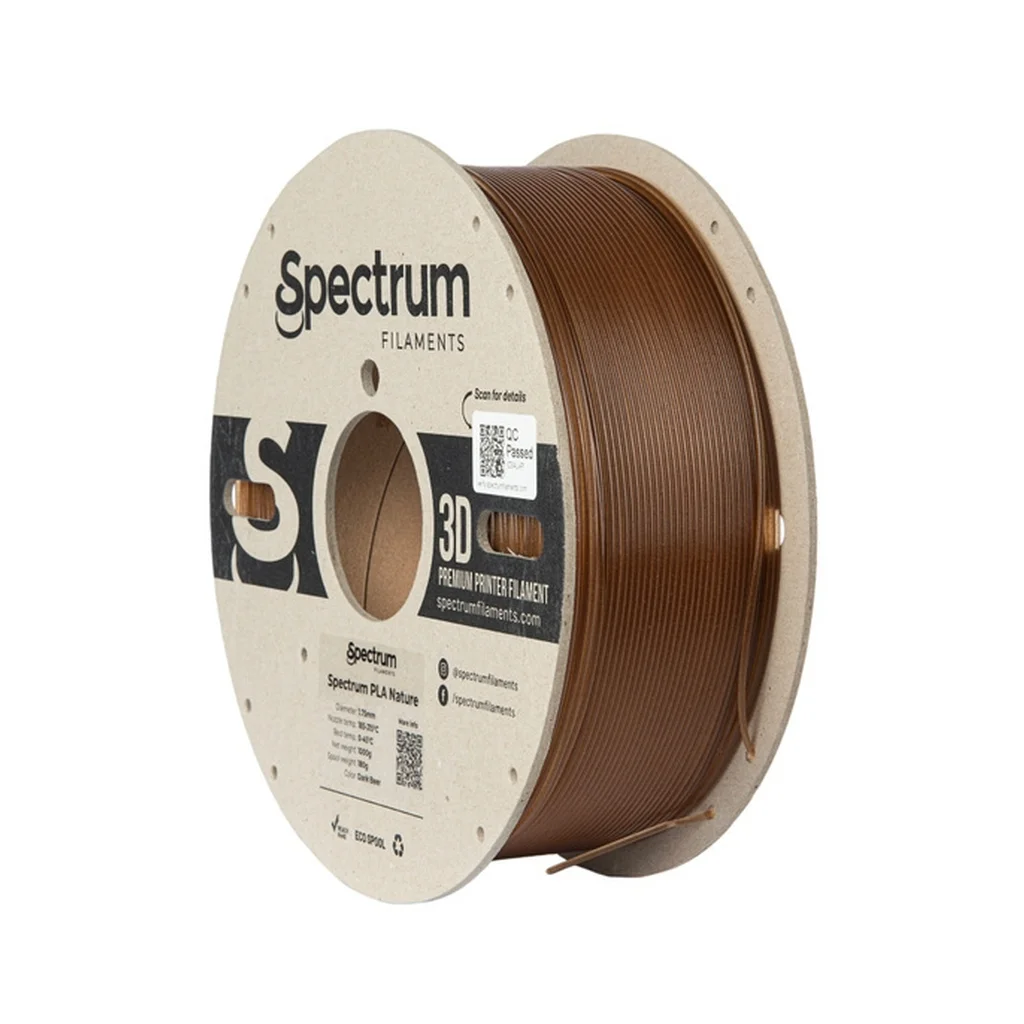 Пластик для 3D-принтера Spectrum PLA Nature 1.75mm 1kg Braun BEER, DARK (80937)